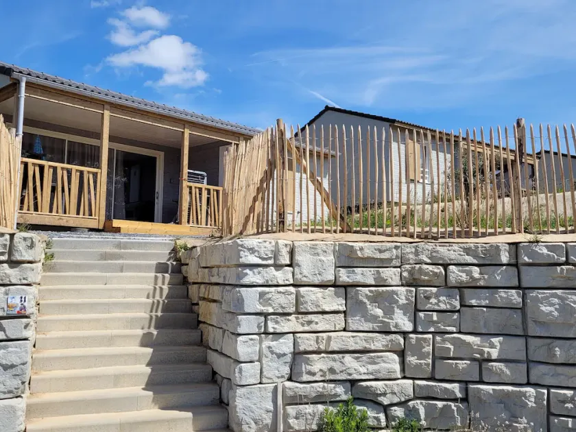 Ruhiges 2-Zimmer-Chalet mit Terrasse in der Bretagne - Image 1
