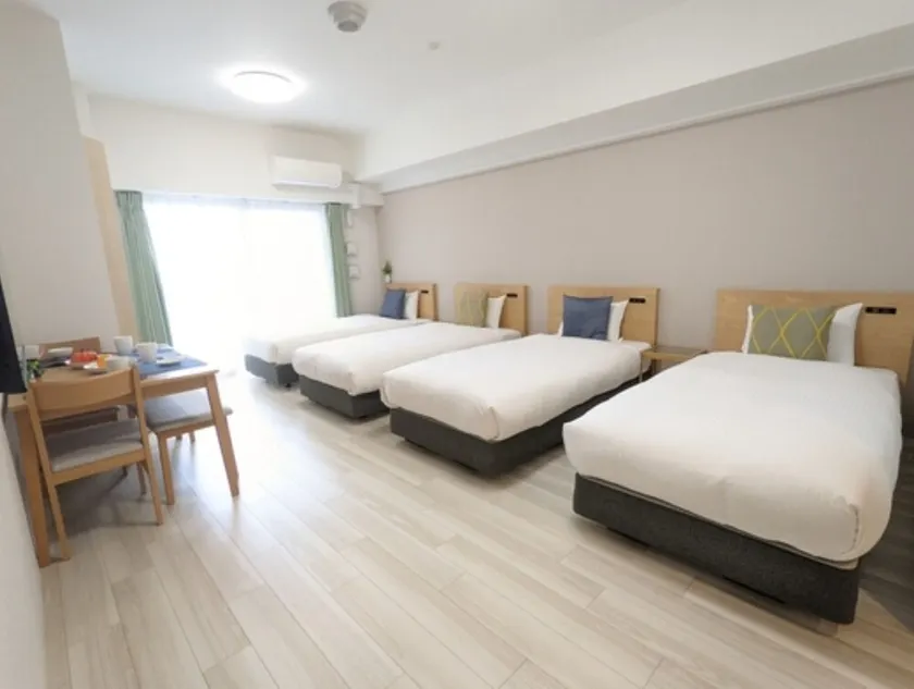 Fourth room 4 single beds Standard plan Namba / Osaka Ōsaka - Image 1