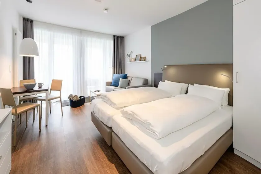 Hübsches 1-zimmer Ferienapartment in Strandnaher Lage mit Überdachtem Balkon - Image 1