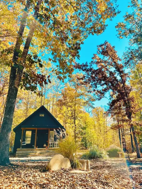 Relaxing cottage in the woods just minutes from wineries,hiking,restaurants.  - Image 1