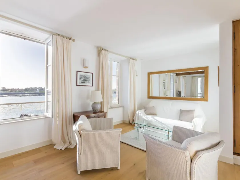 Renovated townhouse in St Denis-le-Vêtu, port view - Image 1