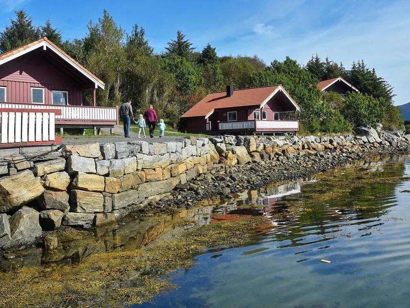 7 person holiday home in Bud - Image 1