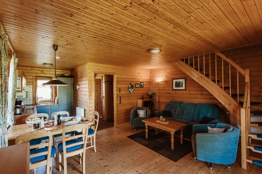 HAS-30 - Family-friendly wooden log cabin (HT) - Naturerlebnisdorf Blauvogel - Image 1