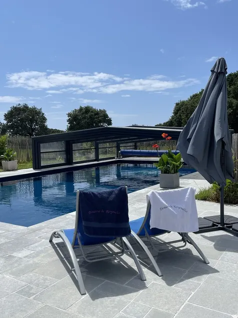 Gîte 6 people -  2 swimming pools (1 with telescopic dome) - The beach on foot - Image 1