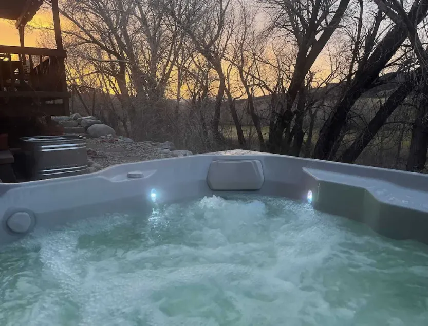 Our sunny, solar-powered home is located on the biking path that leads to Salida’s quaint downtown. The house has a rural feel and fantastic panoramic views, but is just 3 miles from all the restaurants, galleries, shops, and parks of Salida. - Image 1