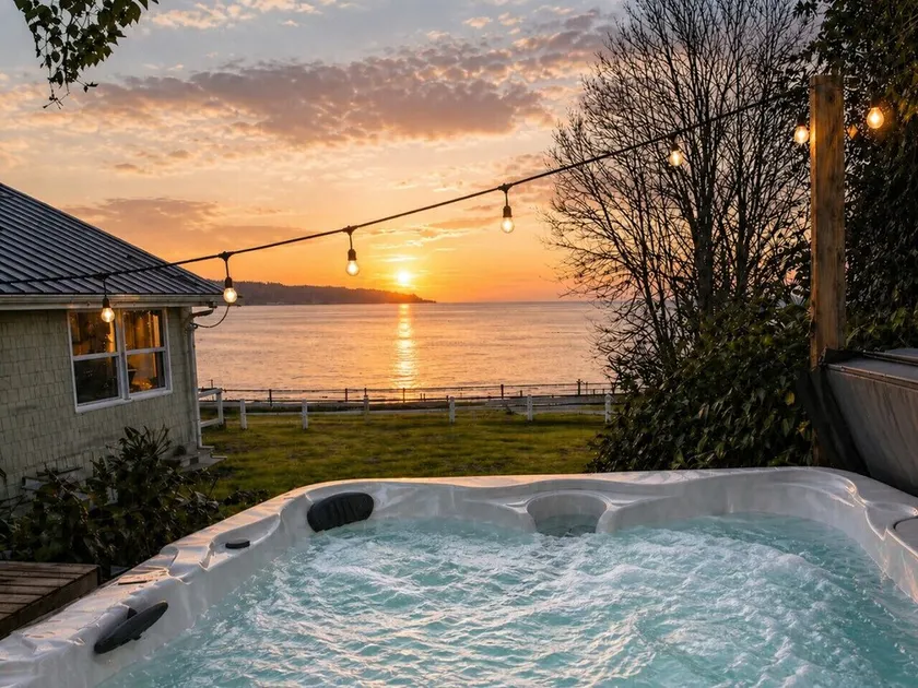 Whidbey Island Beachfront Home | Hot Tub & Casita - Image 1