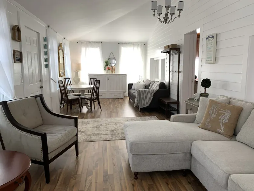 Glamourøse hytte-glamping ved Sebago Lake - Image 1