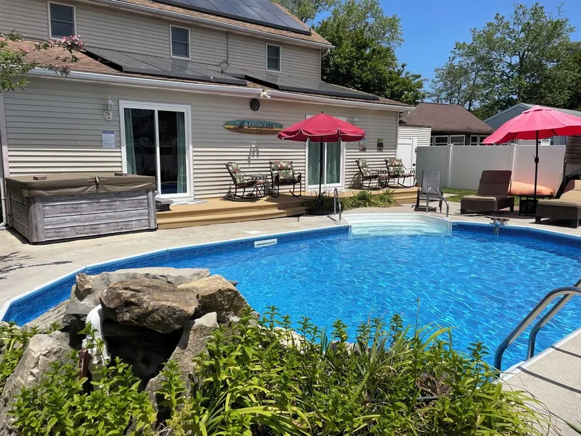 Tropical Escape i Cape May med pool og boblebad, hundevenlig - Image 1