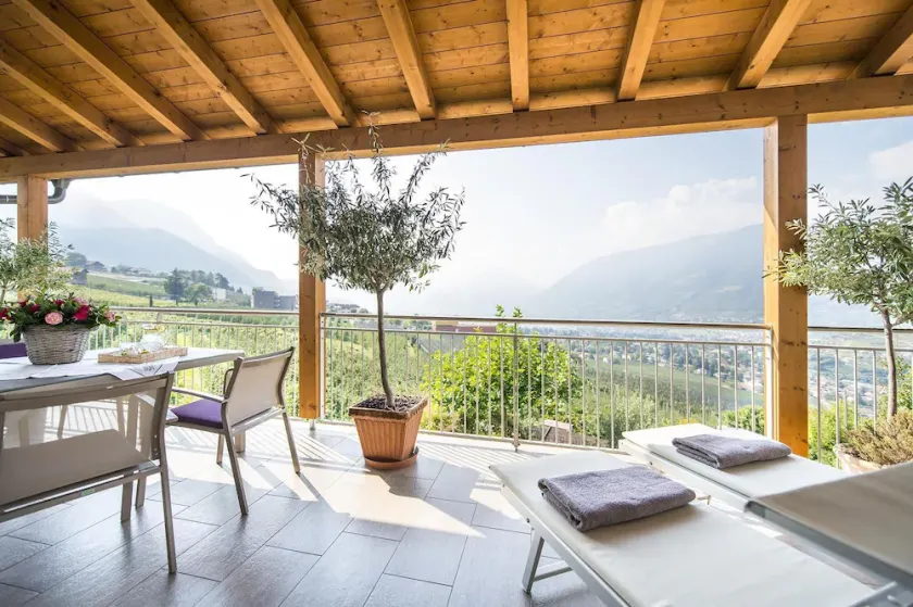 Panorama Apartment in Schenna mit Pool, Bergblick - ideal zum Wandern bei Meran - Image 1