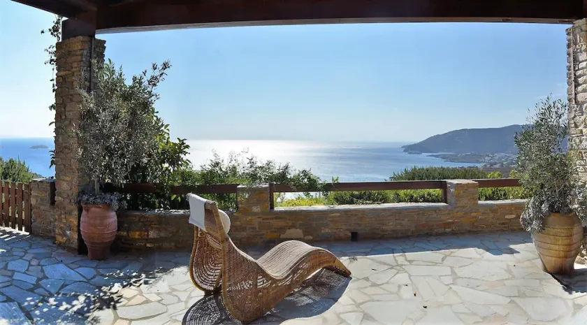 Stylish villa Philinna: Amazing pool 11 X 4,5 m, best location, stunning seaview - Image 1