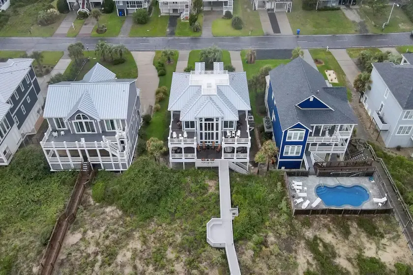 Overlevende stress: 6 BR / 3. 5 BA hjem i Caswell Beach, 18 sovepladser - Image 1