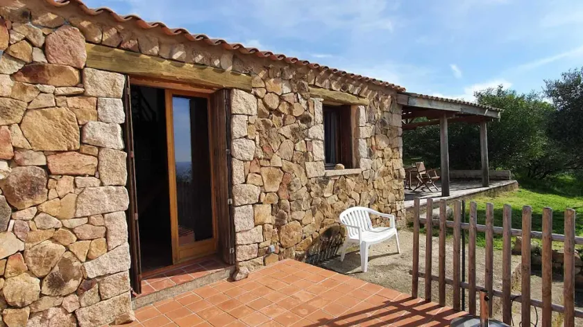 Sagone sheepfold-style house 180° sea view - Image 1