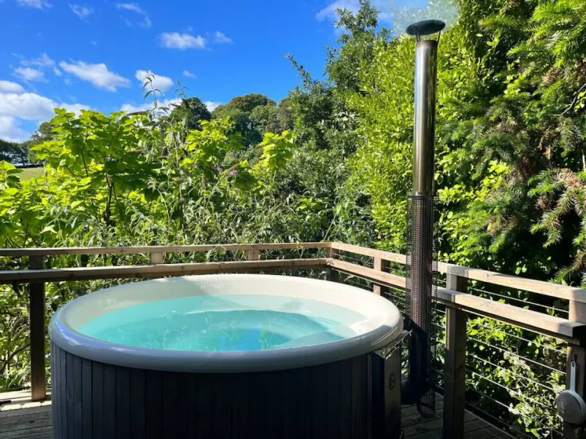 Lower Coombe Royal- Magnolia Lodge with Hot Tub - Image 1