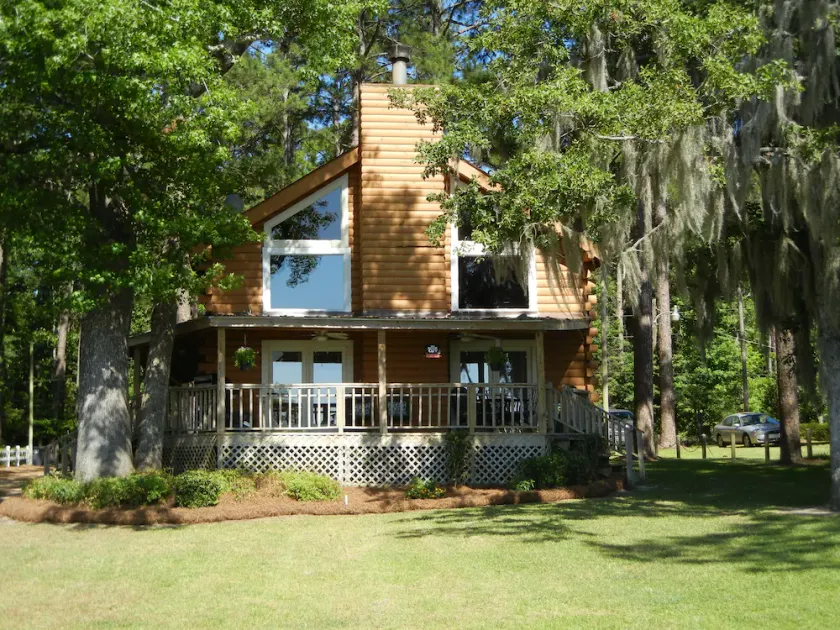 Log Cabin Home * Couchers de soleil fantastiques! * Rampe de bateau privée * Grande eau * Wifi fibre - Image 1