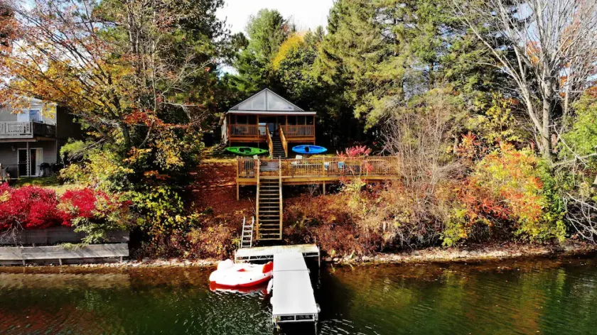 All Decked Out-NEW Lakefront!-Sleeps 6-Close to Colgate! - Image 1