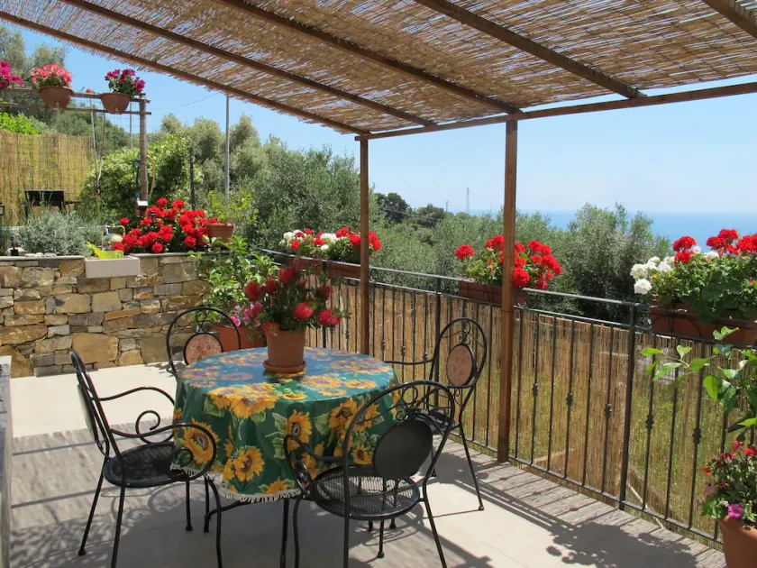 CASA ANTONELLA studio in the countryside in Terzorio with sea view terrace. - Image 1