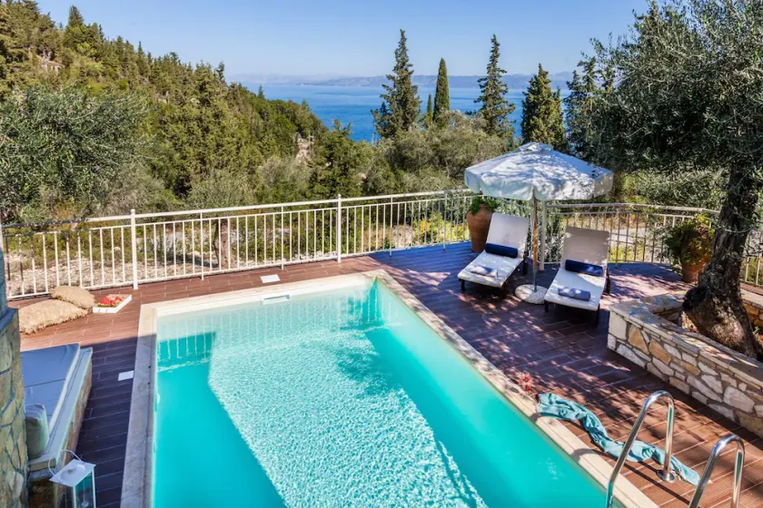 Exquisite Paxos Villa | Villa Nereus | 2 Bedrooms | Breathtaking Sea Views - Image 1