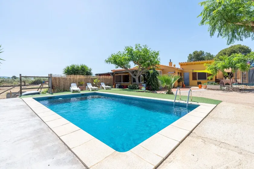 Finca 'Can Boquera' mit Bergblick, privatem Pool und WLAN - Image 1