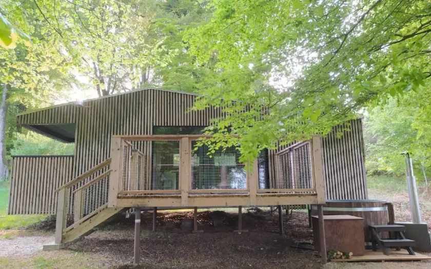 Lodges terrace & private SPA (4/5 peoples) - Image 1