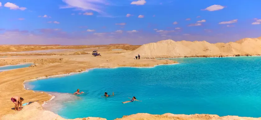 Santarya Siwa resort oasis Hot natuwater springs  meets the desert  in one place - Image 1