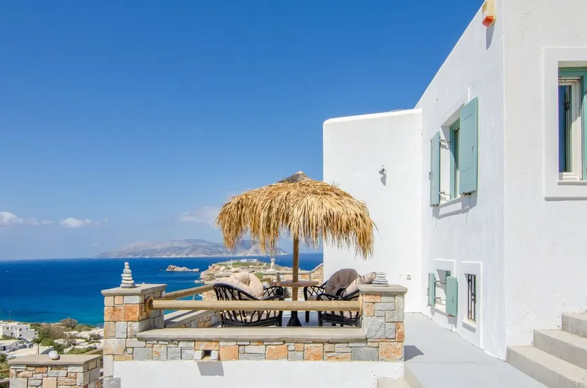 Ios stylish house Panoramic Sea and Sunset view - Image 1