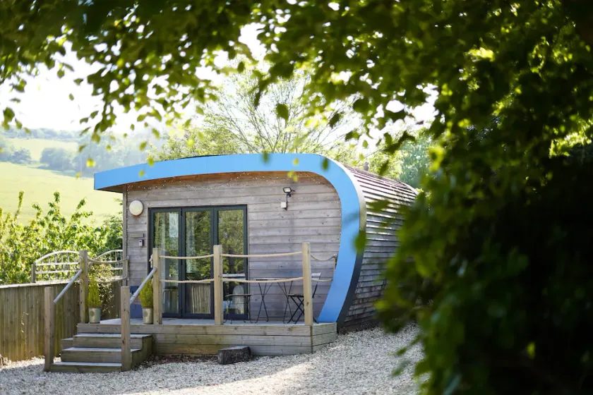 Boutique Glamping Pod in einem friedlichen abgelegenen Ort im Fischerdorf Bier - Image 1