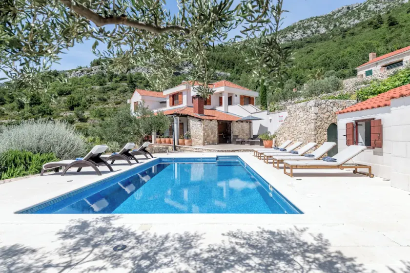 Toller Meerblick - Luxusvilla Bobica Split mit privatem beheiztem Pool - Image 1