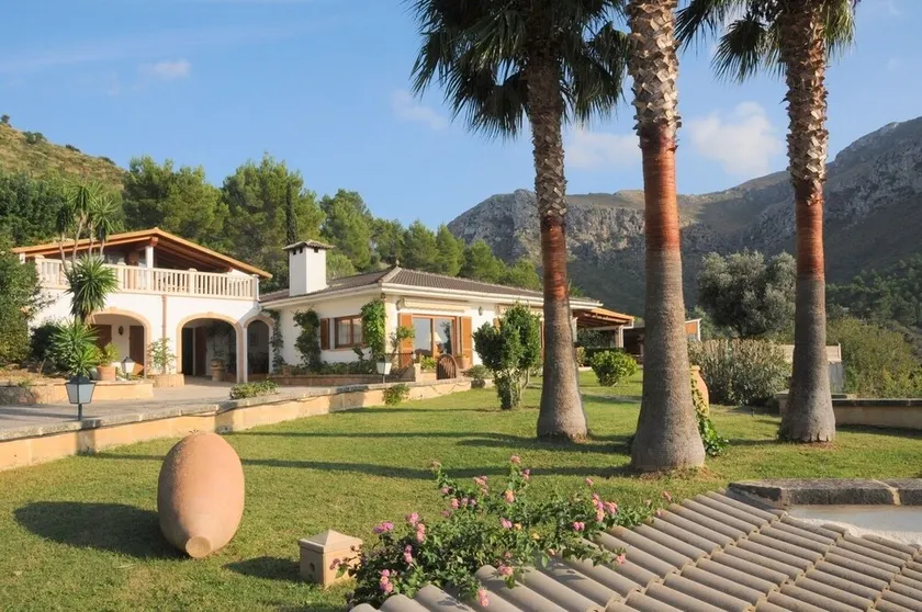 Villa 10p. heatable pool+jacuzzi,dream location+view on village, sea + mountains - Image 1