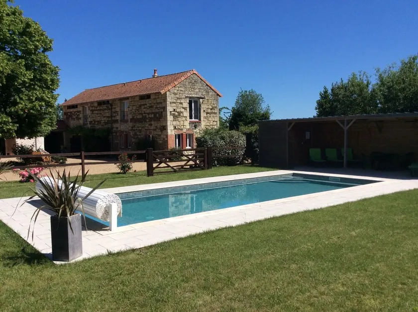 The Barn Gite Rental med pool - närmaste stad är Saumur - Image 1
