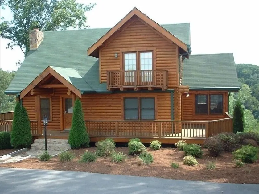 Scenic Log Cabin sur 12 Acres - Image 1
