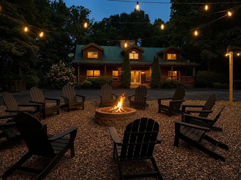 Fox Hollow Lodge- Plenty of space to relax in this 6 bedroom cabin! - Image 1