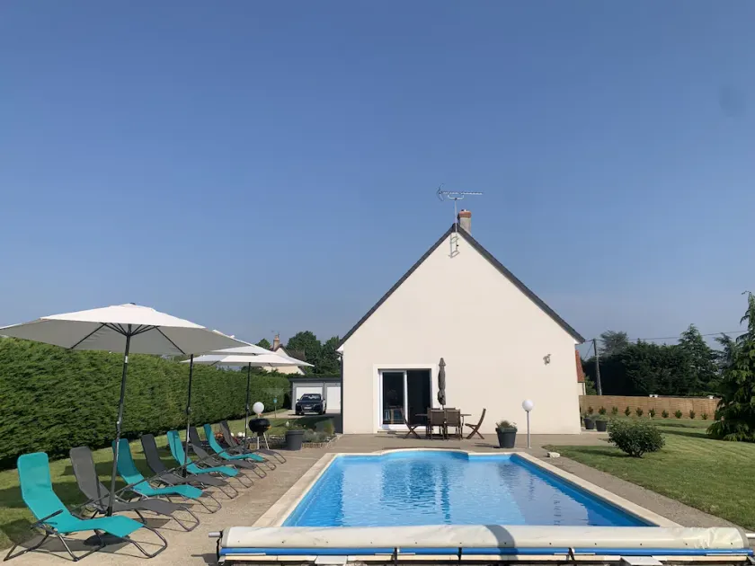 chateau de la Loire beauval zoo villa 8 + 2 personer privat opvarmet pool - Image 1