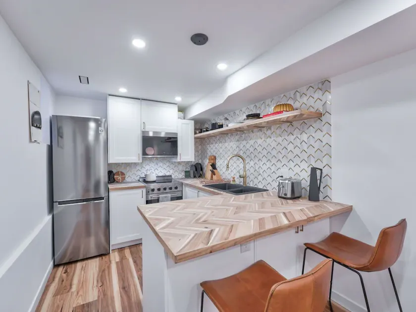 Modern & Designed Nook in lower level - Image 1