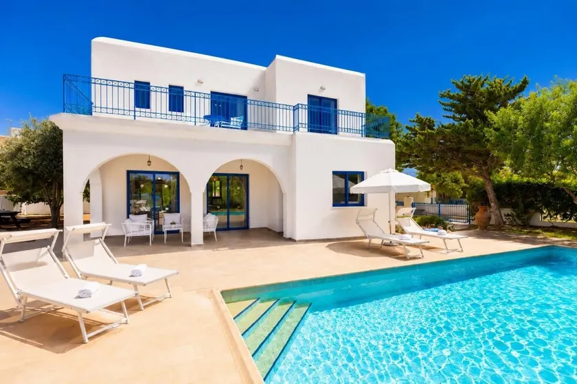 Villa Poseidonas - Drei Schlafzimmer Villa, Schläft 6 - Image 1