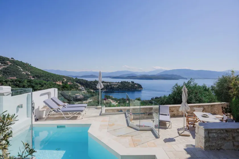 Pepe's Villa in Loustri on NE coast with private pool, WiFi, AirCon. Sleeps 4. - Image 1