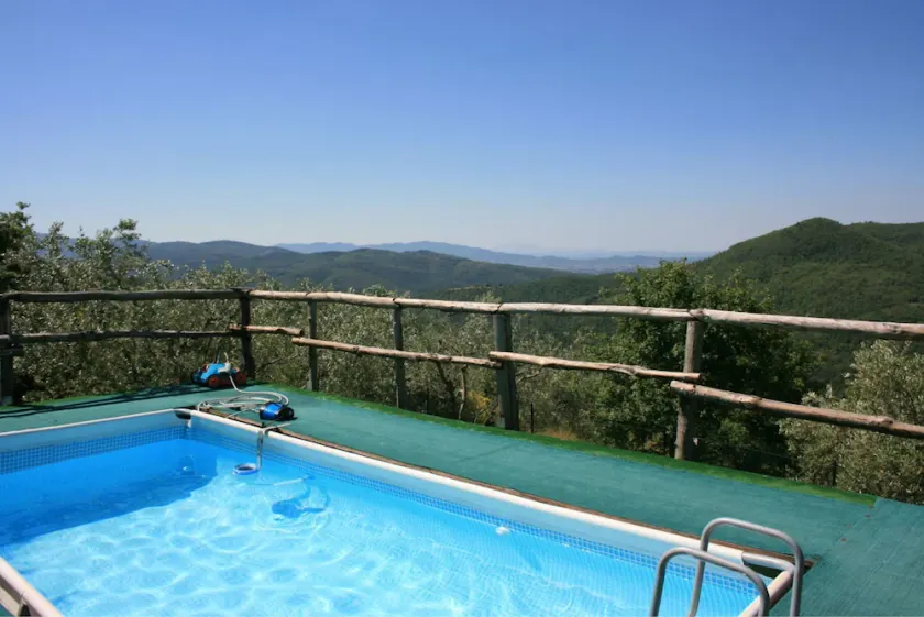 Atemberaubendes alleinstehendes Ferienhaus mit  W-LAN, Klimaanlage, privatem Pool und TV, bei Arezzo - Image 1