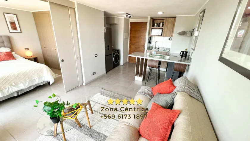 Boutique Apartment with Wifi, Air Conditioning, Pool - Downtown Rancagua - Image 1