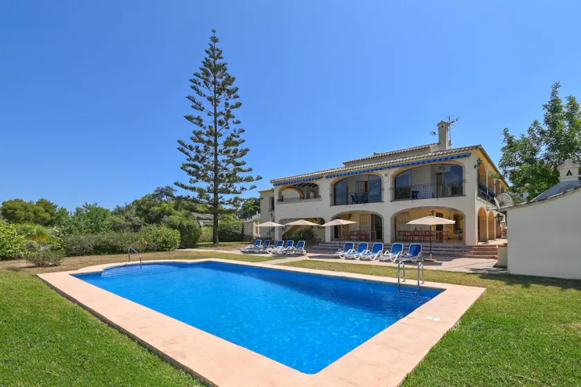Large and comfortable villa  with private pool in Javea, Costa Blanca, Spain for 14 persons - Image 1