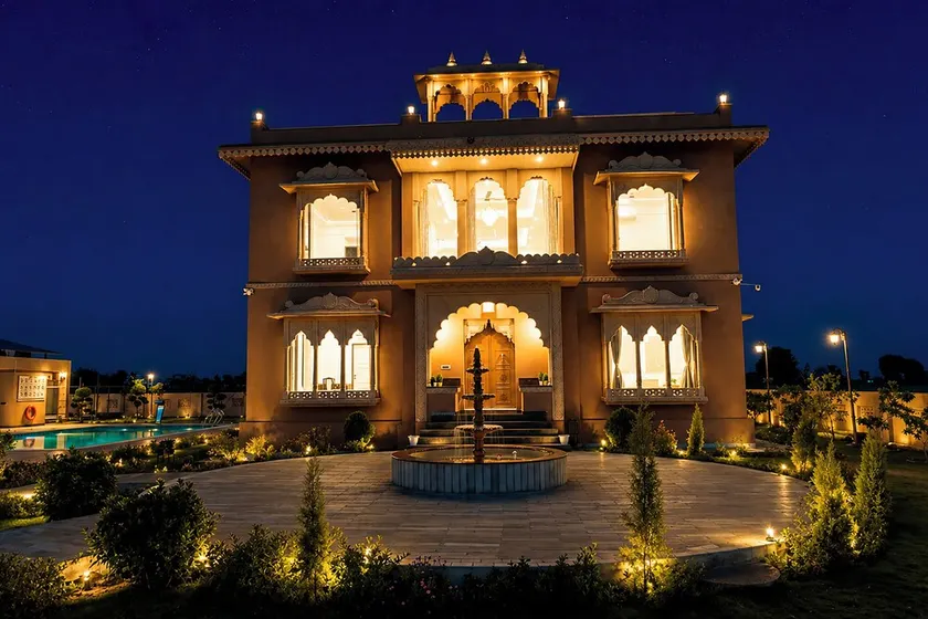 ELIVAAS Nirvana 5BHK Farmhouse with Pool - Image 1