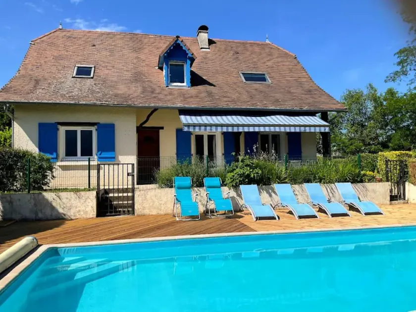 Geräumiges bearnais Haus mit umwerfendem Bergblick und beheiztem Schwimmbad - Image 1