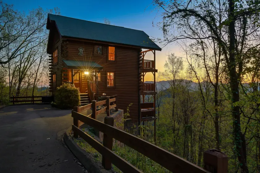 Ultimate Mountain Retreat: Secluded Cabin + Stunning Views + Hot Tub + Game Room - Image 1