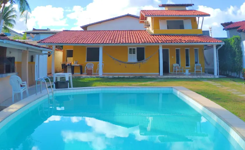Lindas Casas 5/4 com Piscina na Praia de Vilas do Atlântico!!! - Image 1