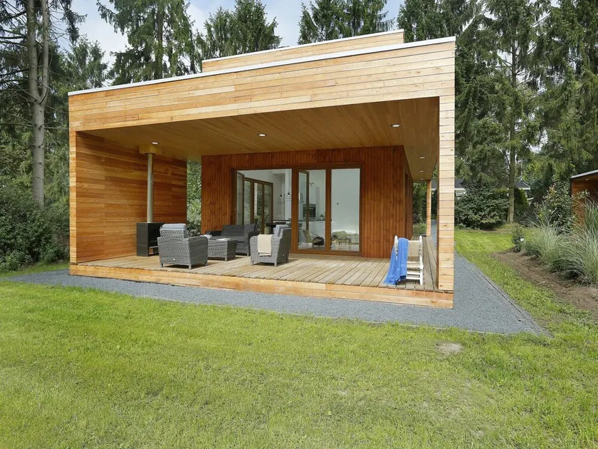 Cabane forestière lumineuse et aérée - Image 1