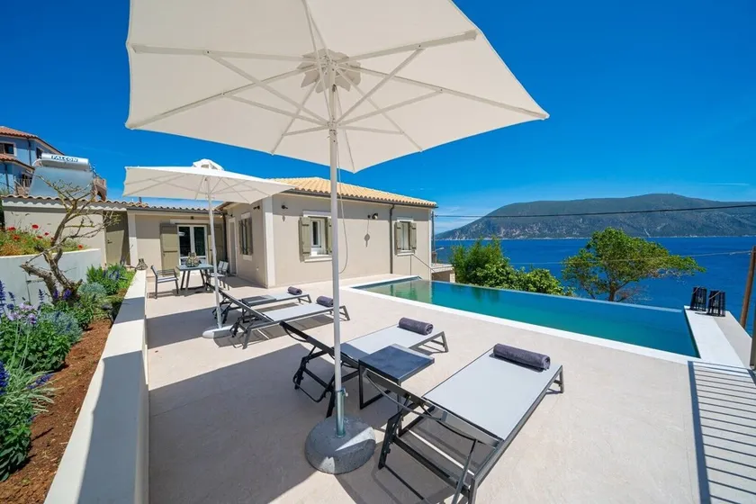 Luxury Seafront Villa Liberty with pool in Fiskardo - Image 1