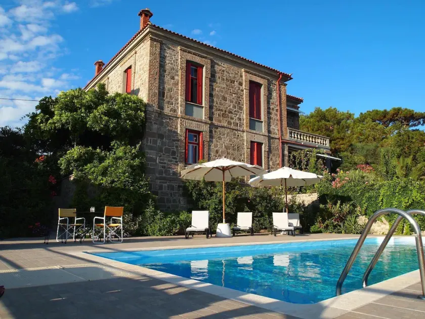 Self Catering Villa in Molyvos With Private Pool and Sea View - Image 1