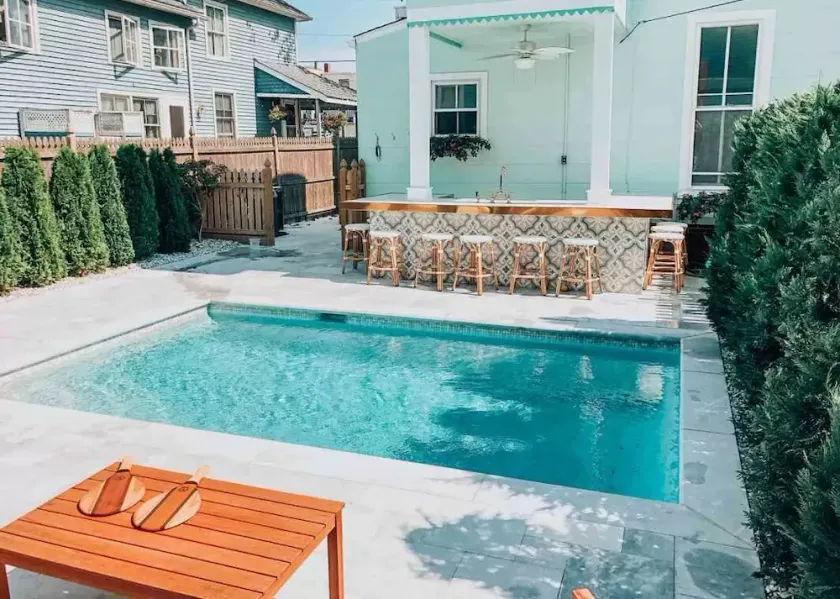 Fully renovated home with private heated pool and parking in Cape May center! - Image 1