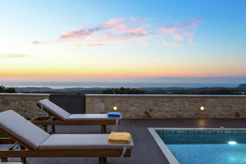 Villa in Arkadi with Private Pool & Sea Nearby - Image 1