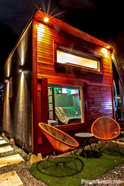 Tiny House , Big Vibes Illuminated Backyard Escape - Image 1