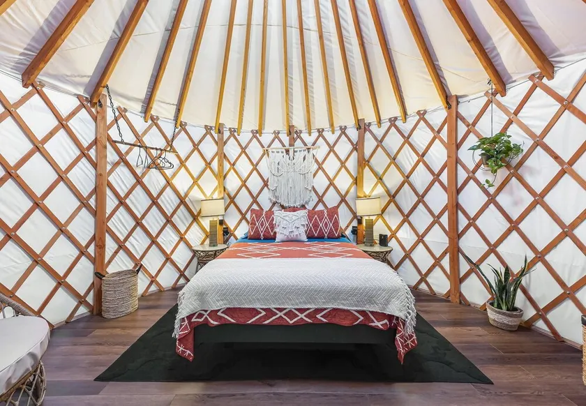 Luxury Glamping Yurt on 1 acre! - Image 1
