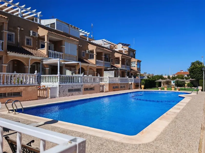 Orange Apartment mit Meerblick 900m zum Strand auf Orihuela Costa Blanca - Image 1